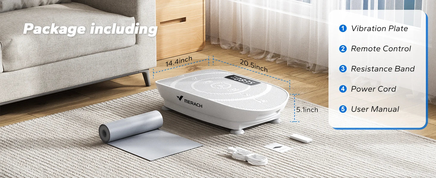 LucieLuxe™ Whole Body Vibration Plate