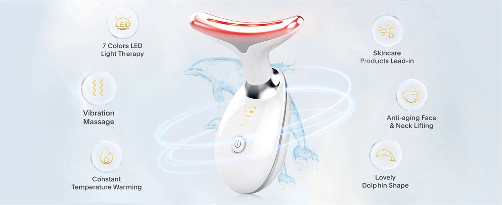 LucieLuxe™ Neck Face Lifting Massager