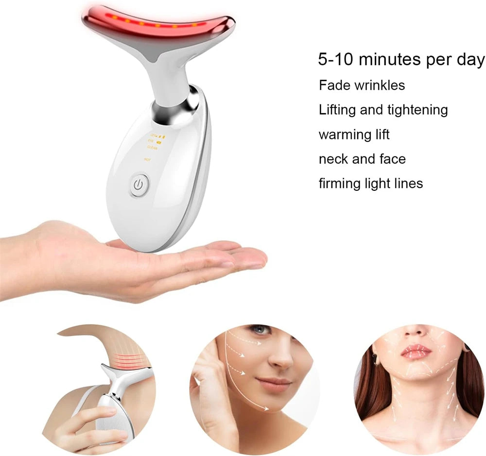 LucieLuxe™ Neck Face Lifting Massager