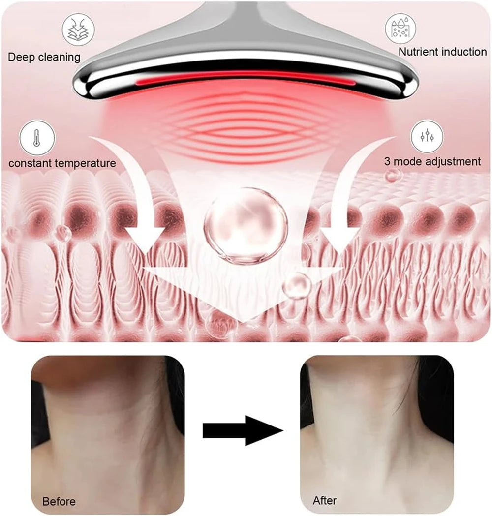 LucieLuxe™ Neck Face Lifting Massager