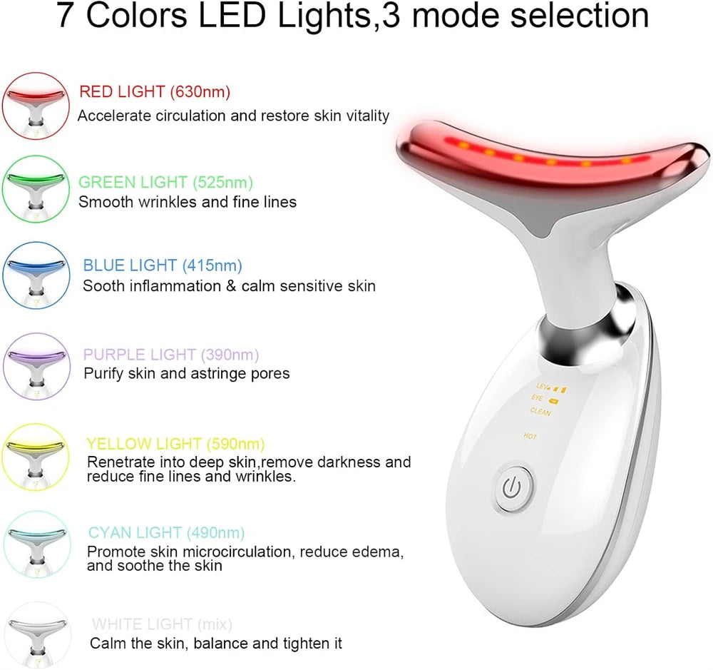 LucieLuxe™ Neck Face Lifting Massager