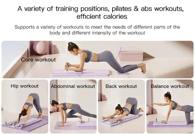 LucieLuxe™ Pilates Reformer Set