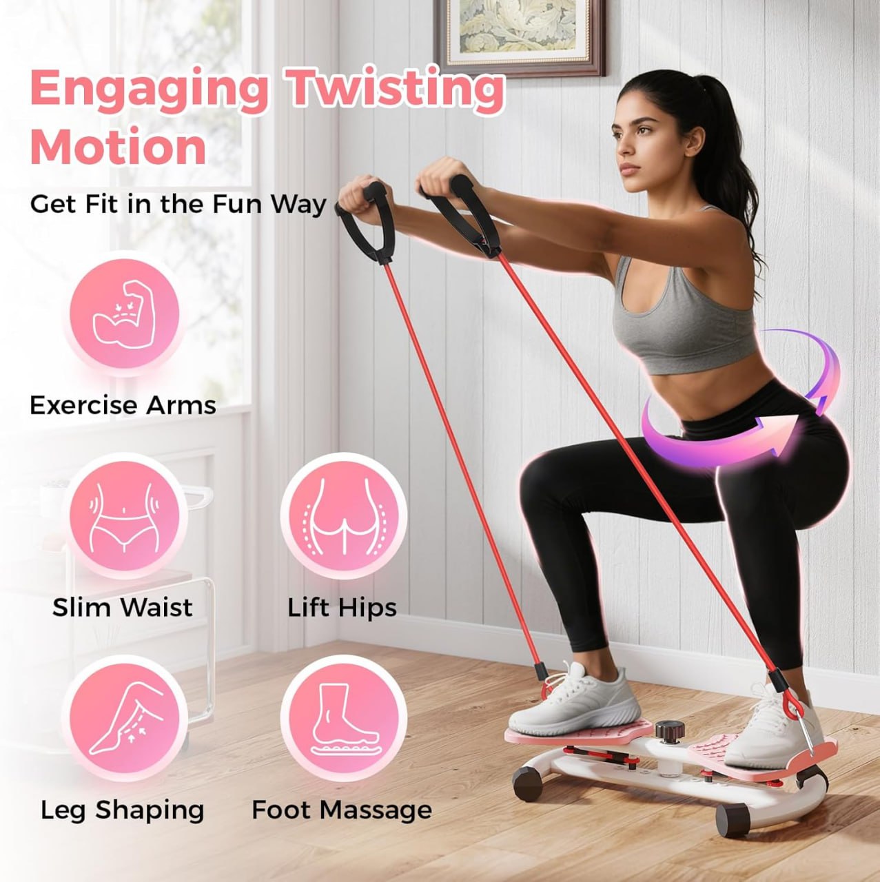 LucieLuxe™ Fitness Waist Twister