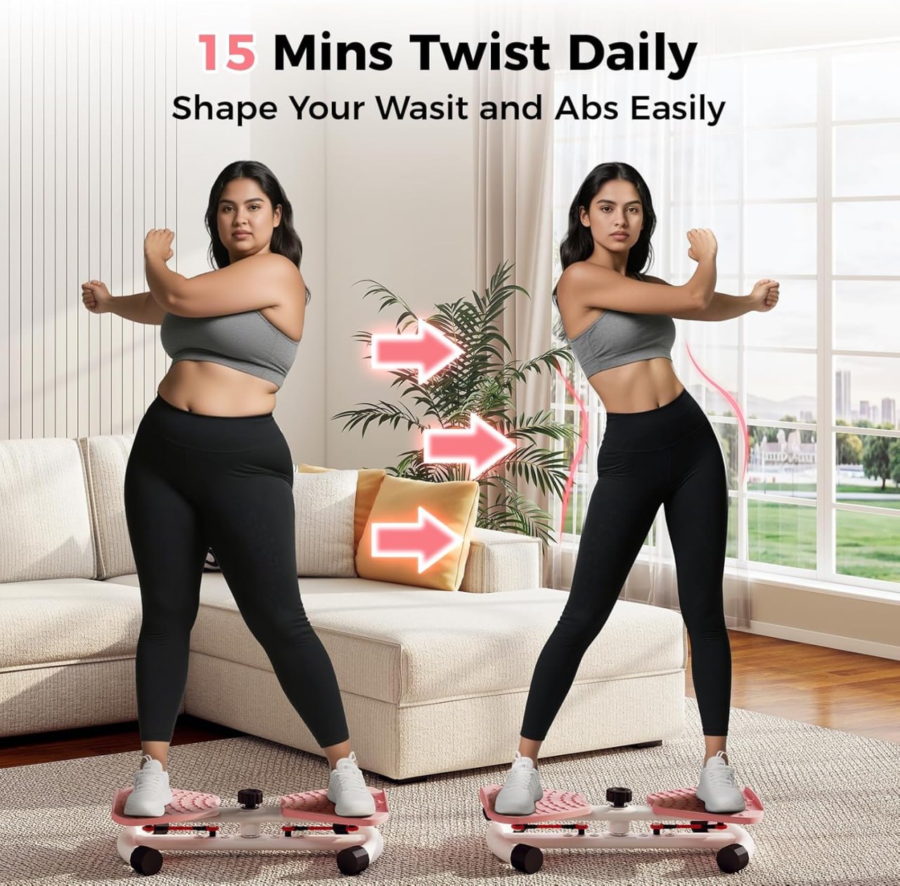 LucieLuxe™ Fitness Waist Twister