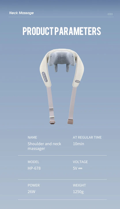 Lucie Luxe™ Neck And Shoulder Massager