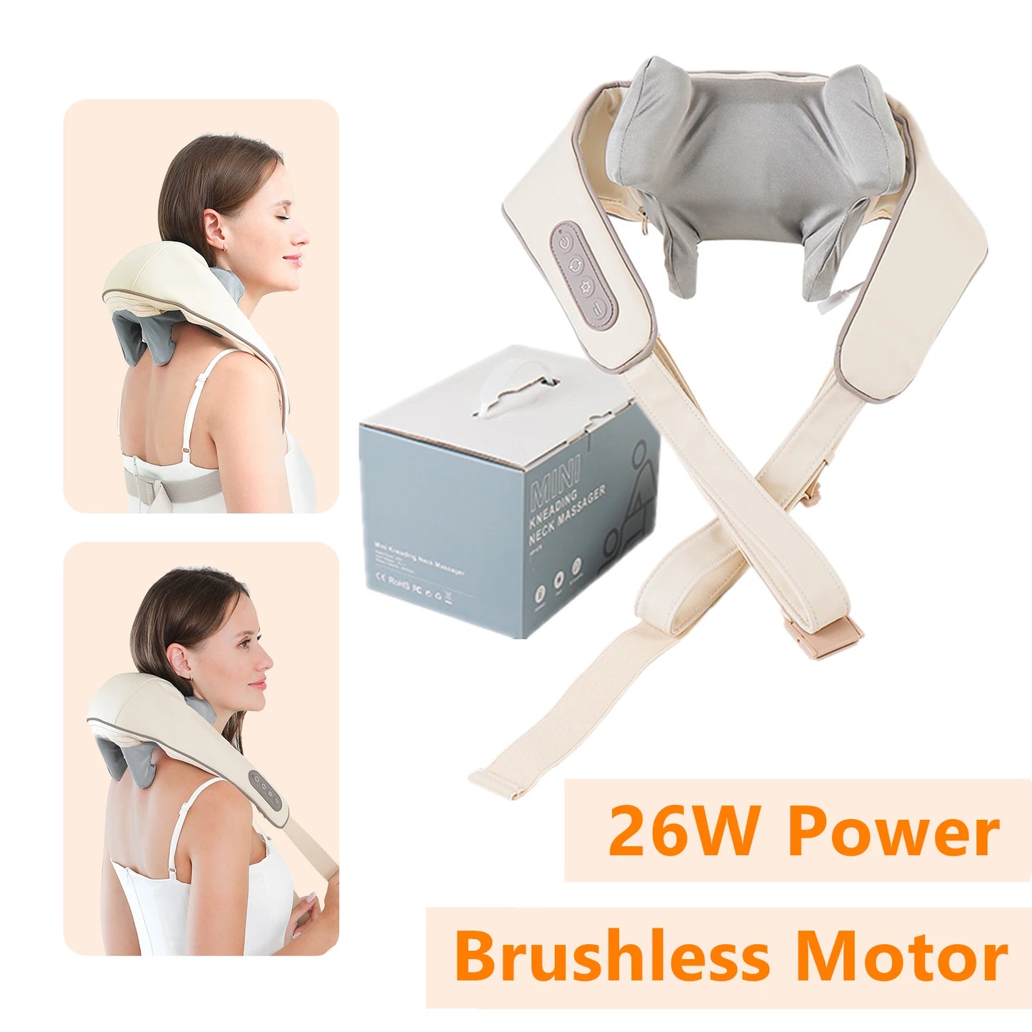 Lucie Luxe™ Neck And Shoulder Massager