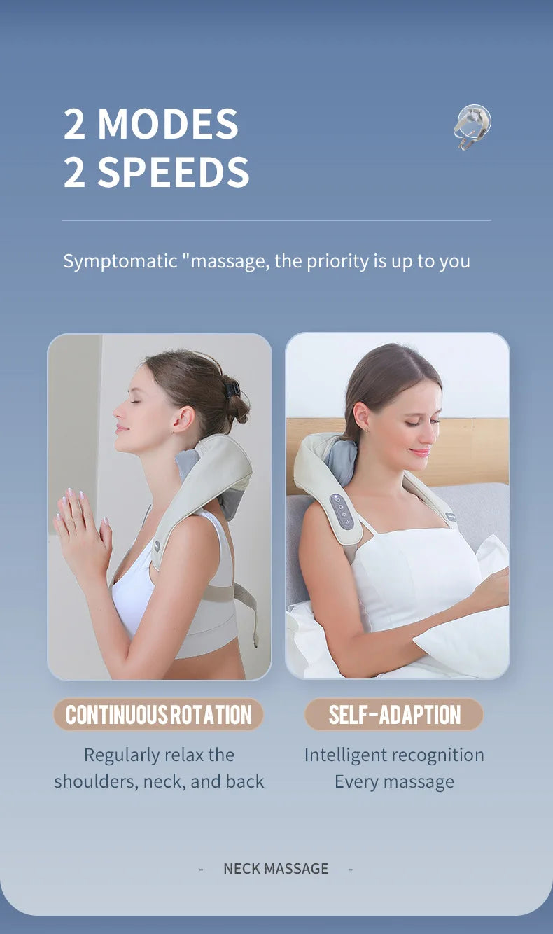 Lucie Luxe™ Neck And Shoulder Massager