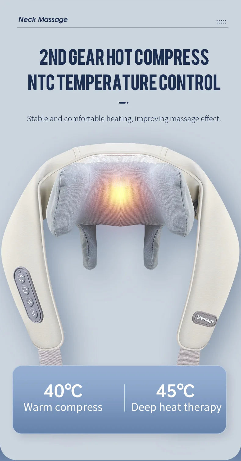 Lucie Luxe™ Neck And Shoulder Massager