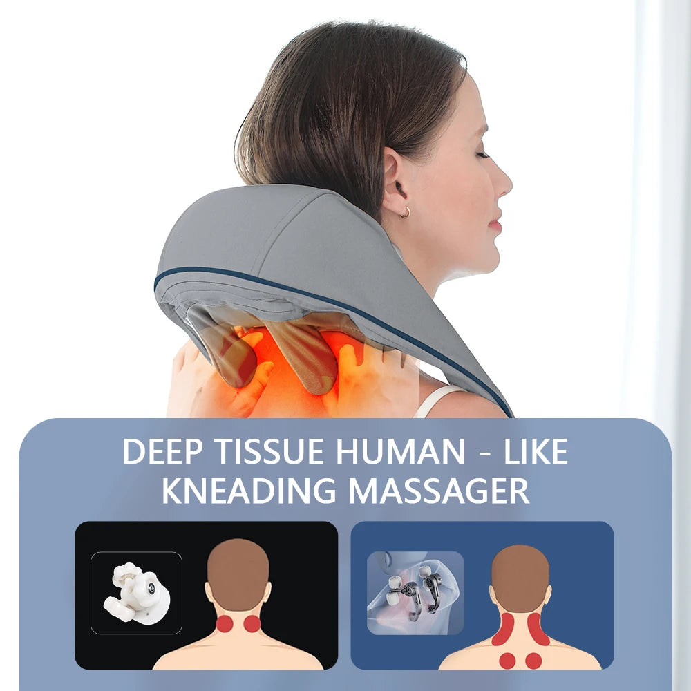 Lucie Luxe™ Neck And Shoulder Massager