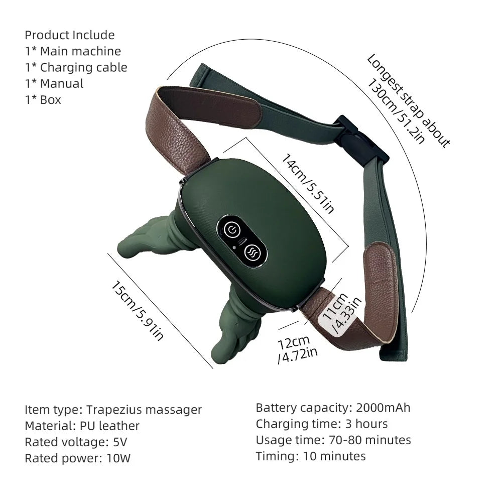 LucieLuxe™ Bionic Neck & Shoulder Massager