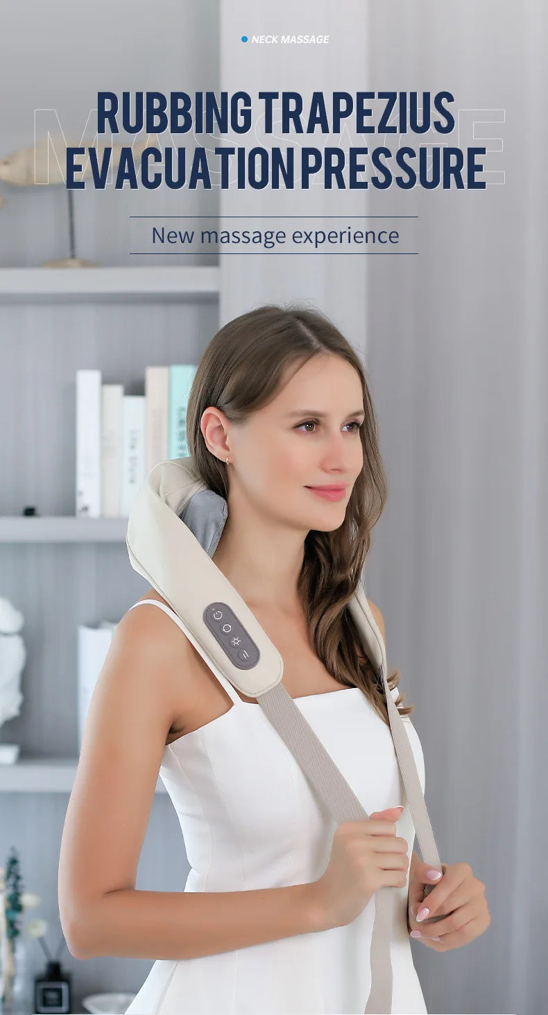 Lucie Luxe™ Neck And Shoulder Massager