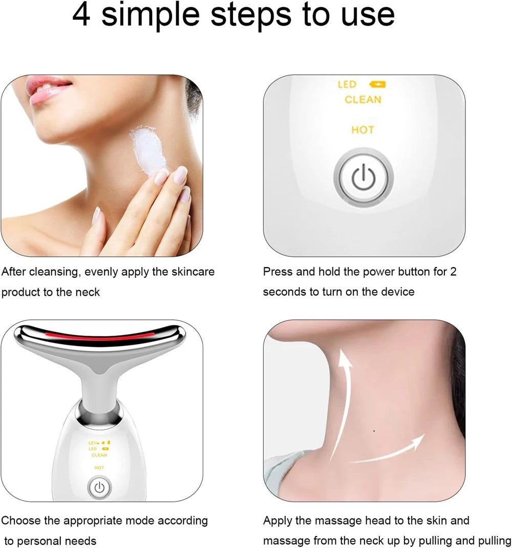 Lucie Luxe™ Neck Face Lifting Massager