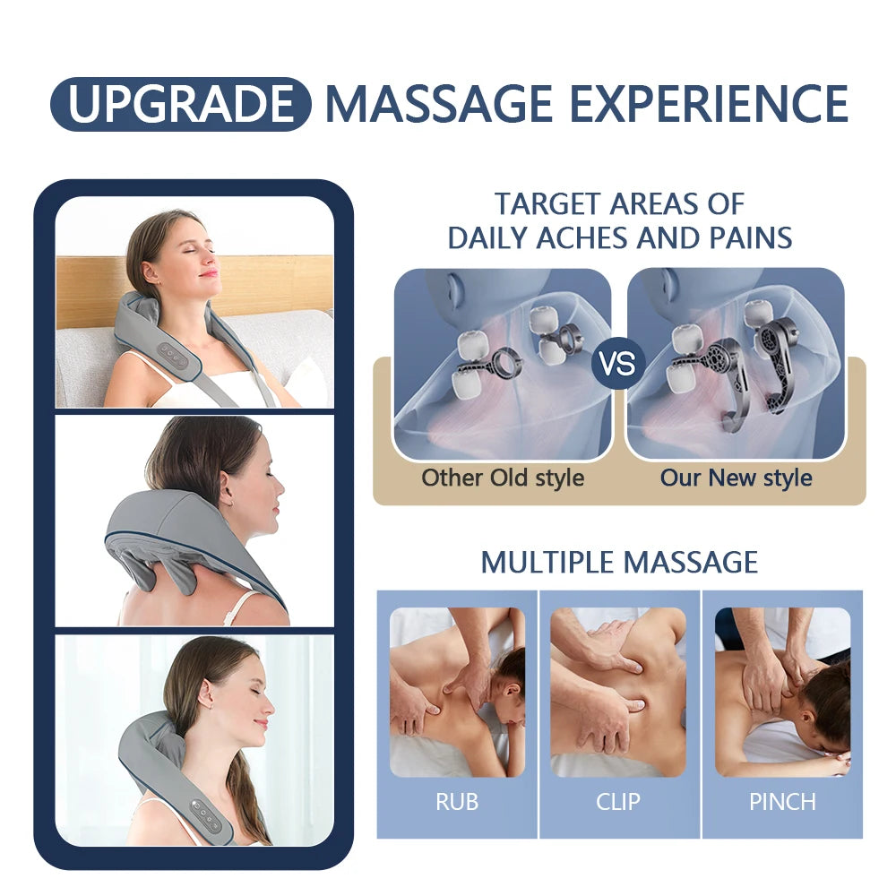 Lucie Luxe™ Neck And Shoulder Massager