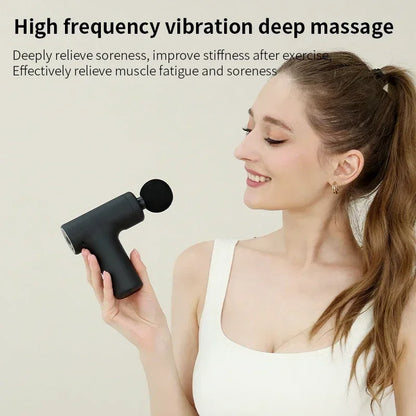 Lucie Luxe™ Portable Percussion Pistol Massager For Body